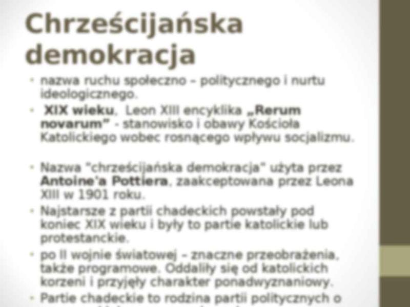 Historia chrześcijańskiej demokracji