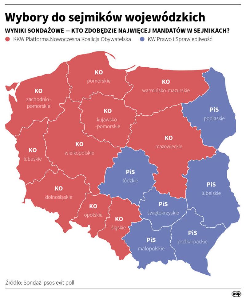 Przebieg wyborów samorządowych krok po kroku