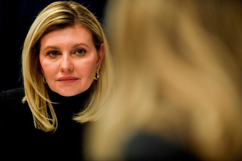 Ołena Zełenska pierwsza dama Ukrainy